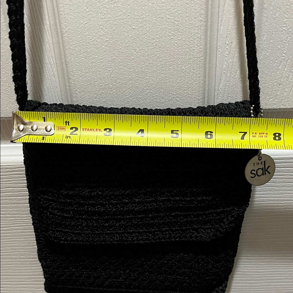 The Sak Black Textured Crossbody Bag - Picture 5 of 11